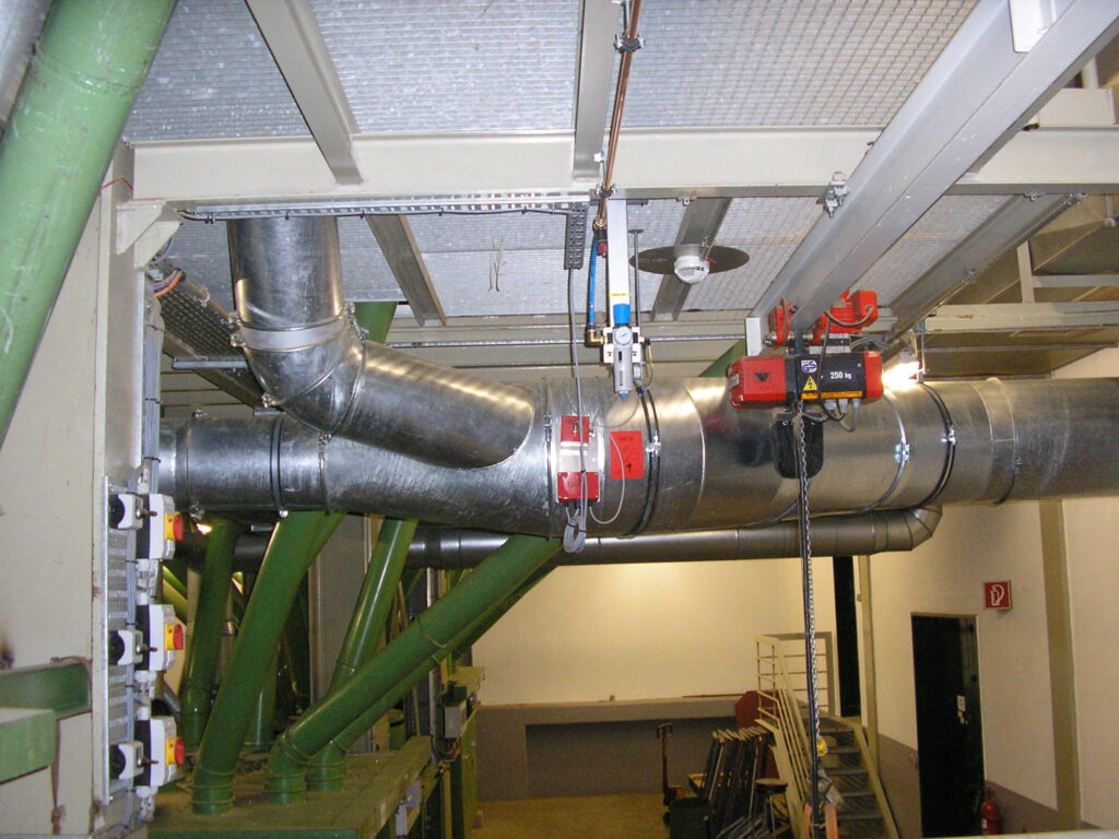 Funkenerkennung und Löschung für aktiven Explosionsschutz